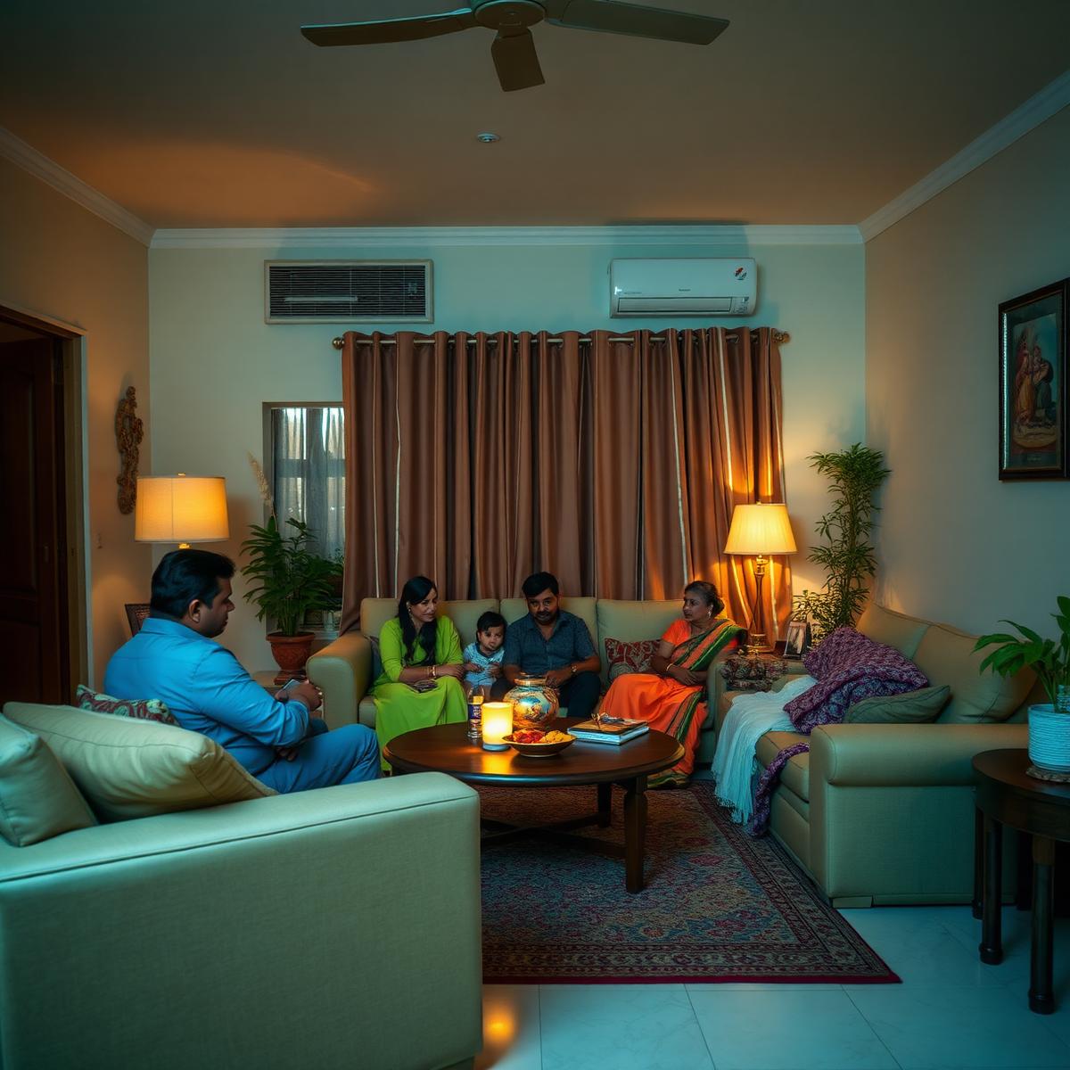 Anitha Ravi at their QHC home